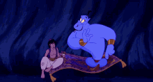 Aladdin Genie GIF - Aladdin Genie Carpet GIFs