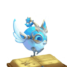 reading a book star guardian tocker teamfight tactics flipping the page looking for something to read