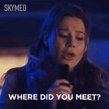 Where Did You Meet Hayley GIF - Where Did You Meet Hayley Natasha Calis GIFs