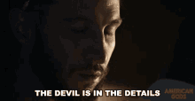 The Devil Is In The Details Pablo Schreiber GIF - The Devil Is In The Details Pablo Schreiber Mad Sweeney GIFs