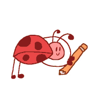 Doodle Bug Ladybug GIF