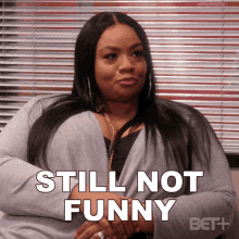 Still Not Funny Ms Pat GIF - Still Not Funny Ms Pat The Ms Pat Show GIFs