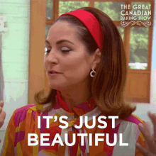 Its Just Beautiful Kyle Kennaley GIF - Its Just Beautiful Kyle Kennaley The Great Canadian Baking Show GIFs