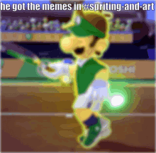 Luigi Spriting GIF - Luigi Spriting Meme GIFs