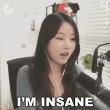 Im Insane Jessica Kim GIF - Im Insane Jessica Kim Im Going Crazy GIFs