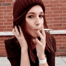 Girl Smoking GIF - Girl Smoking Cigarette GIFs