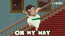 On My Way Tribe GIF - On My Way Tribe Simpsons GIFs