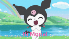 Hi Moria Kuromi GIF - Hi Moria Moria Kuromi GIFs