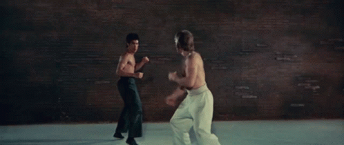 Bruce Lee Chuck Norris GIF - Bruce Lee Chuck Norris Epic Fight - Discover &  Share GIFs