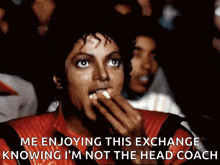 Michael Jackson Eating Popcorn GIF - Michael Jackson Eating Popcorn Enjoy GIFs