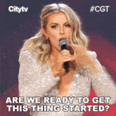 Are We Ready To Get This Thing Started Lindsay Ell GIF - Are We Ready To Get This Thing Started Lindsay Ell Canadas Got Talent GIFs