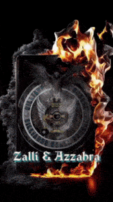 an advertisement for zalli and azzabra billiards
