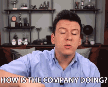 How Is The Company Doing Hows The Company GIF - How Is The Company Doing Hows The Company Concern GIFs