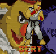 Bert Sesame Street Fighter GIF - Bert Sesame Street Fighter Sesame Street GIFs