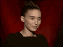 Rooney Mara Smile GIF