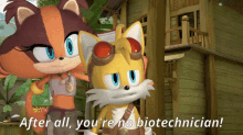 Sonic Tails GIF - Sonic Tails After All Youre No Biotechnician GIFs