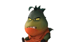 Angry Mr Piranha Sticker - Angry Mr Piranha The Bad Guys Stickers