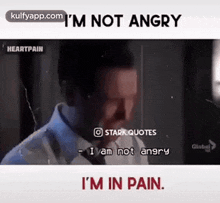 i am not in angry angry kopam pain frustration