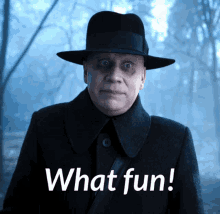 What Fun Uncle Fester GIF - What Fun Uncle Fester Wednesday Addams GIFs