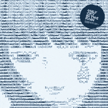 a computer screen with a sticker that says ' only in my rnm ' on it