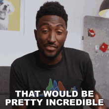 That Would Be Pretty Incredible Marques Brownlee GIF - That Would Be Pretty Incredible Marques Brownlee That Would Be Wonderful GIFs