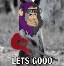 Layc Lets Go GIF - Layc Lets Go Guitar GIFs