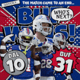 Buffalo Bills (31) Vs. Dallas Cowboys (10) Post Game GIF