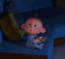 Baby Smile The Incredibles GIF - Baby Smile The Incredibles Jack Jack Parr GIFs