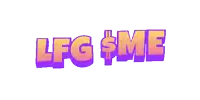 a pixel art of the word lfg $ me