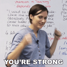 You'Re Strong Jade Joddle GIF - You'Re Strong Jade Joddle Engvid GIFs