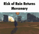 Risk Of Rain Risk Of Rain Returns GIF - Risk Of Rain Risk Of Rain Returns Mercenary GIFs