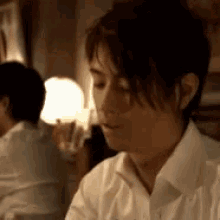 Takumi Saito Drinking GIF - Takumi Saito Drinking Gulp GIFs