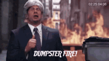 Dumpster Fire Richard Painter GIF - Dumpster Fire Richard Painter Fire GIFs