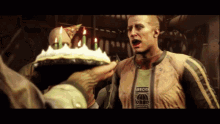 Wolfenstein Cake GIF - Wolfenstein Cake Birthday GIFs