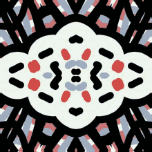 fractal tiles mosaico caleidoscopio talavera