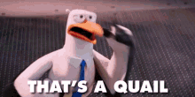 Quail Emu Chicken GIF - Storks Storks Movie GIFs