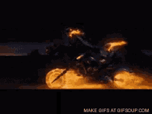 Ghost Rider Johhny Blaze GIF - Ghost Rider Johhny Blaze Attack GIFs