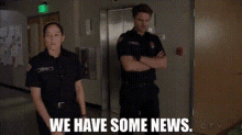 Station19 Andy Herrera GIF - Station19 Andy Herrera We Have Some News GIFs