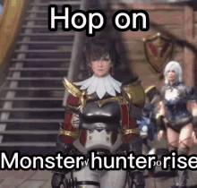 Monster Hunter Monster Hunter Rise GIF - Monster Hunter Monster Hunter Rise Fiorayne GIFs