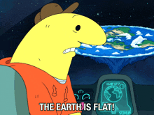 The Earth Is Flat Charlie GIF - The Earth Is Flat Charlie Smiling Friends GIFs