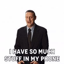 i have so much stuff in my phone tim robinson i think you should leave with tim robinson i have so much things in my phone my phone is filled with so much stuff