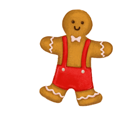 Canticos Gingerbread Sticker - Canticos Gingerbread Gingerbread Man Stickers