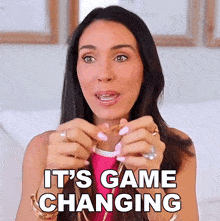 Its Game Changing Shea Whitney GIF - Its Game Changing Shea Whitney It Makes A Difference GIFs