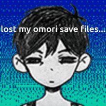 Omori Lost My Save Files GIF - Omori Lost My Save Files Lost Saves GIFs
