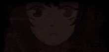 a girl in a kimono is looking at the camera with a red background