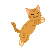 Ginger Cat Stretch Sticker