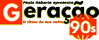 a logo for paulo roberto apresenta geracao 90s