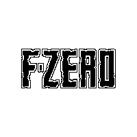 F-zero Logo Sticker - F-zero Logo Mario Kart Stickers