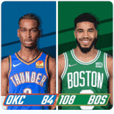 Oklahoma City Thunder (84) Vs. Boston Celtics (108) Third-fourth Period Break GIF - Nba Basketball Nba 2021 GIFs