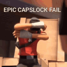 Epic Capslock Fail Epic Caps Fail GIF - Epic Capslock Fail Epic Caps Fail Epic Embed Fail GIFs